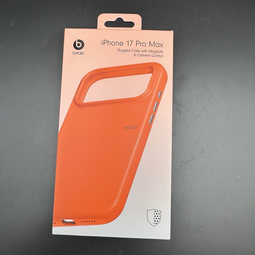 Beats - iPhone 17 Pro Max Rugged Case w/MagSafe & Camera Control - Sierra Orange